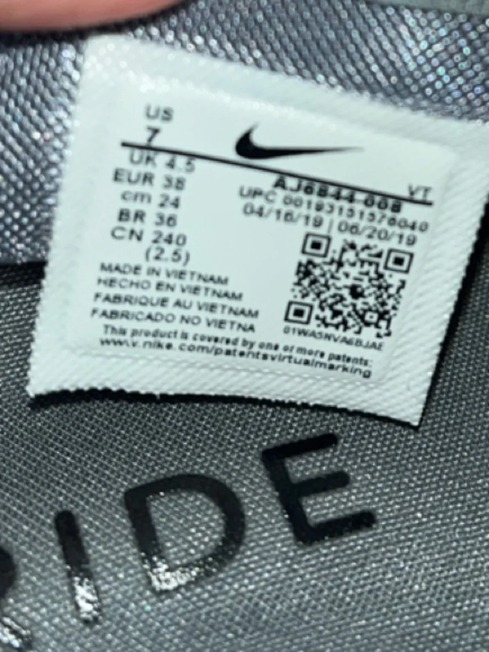 Nike Joyride Optik Grey - Women's Size 7 - Picture 2 of 10